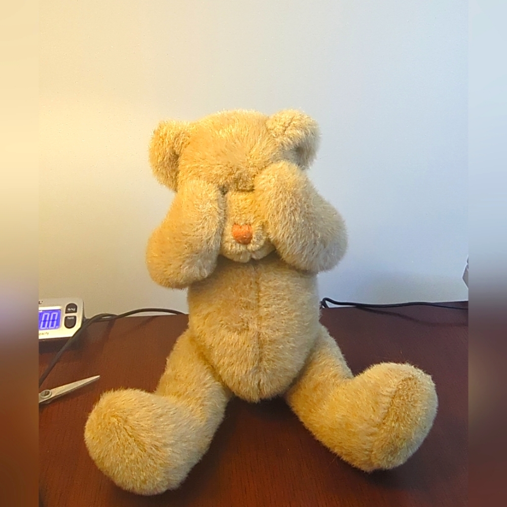 Peek-A-Boo Pals Mango Magnetic Teddy Bear Stuffed Animal Plush Toy
